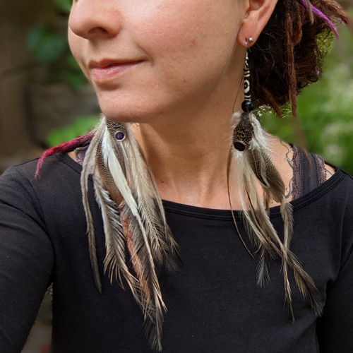 Náušnice Maka — foto 2