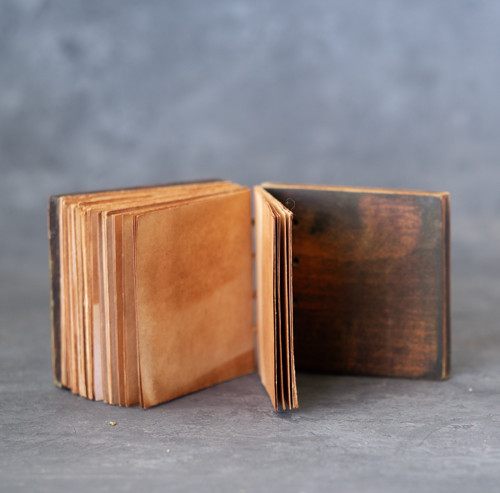 #05 Wooden cube - dřevěná - maličká — foto 5