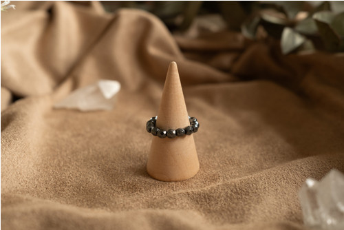 Hematit fazetovaný - 4 mm — foto 5