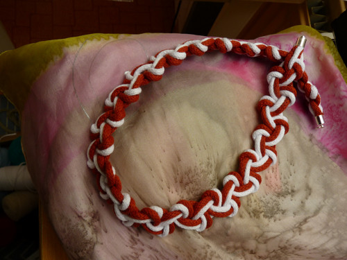 Náhrdelník macramé " Zig zag" — foto 2