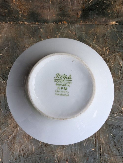 Retro porcelán. váza Royal Bavaria, KPM. — foto 4