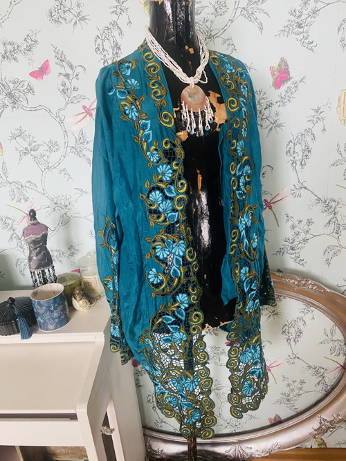 Kardigan boho raritní — foto 5