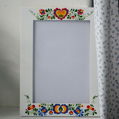 Malovaný folklórní rámeček — foto 3