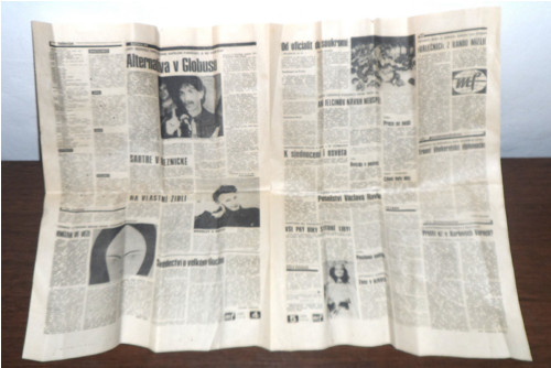 NOVINY dvojlist, Mladá fronta, 5. VI. 1990 — foto 5