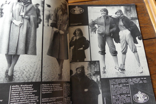 Časopis Žena a móda, číslo 9/1982, střihy! — foto 4