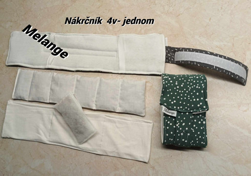 Multifunkční nákrčník 4 v 1 s bylinkami — foto 2