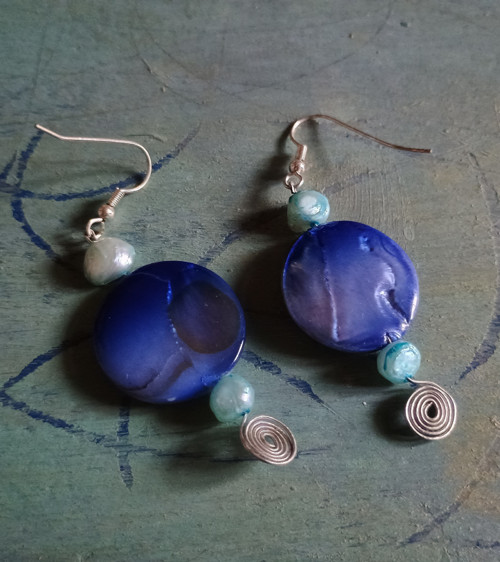 Náušnice "Moře" — foto 4