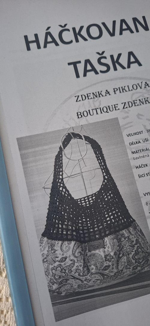 Kurz na háčkovanou tašku — foto 2