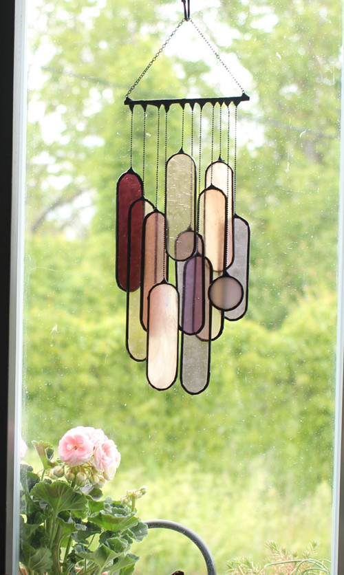 Ooovals ROSE - designová vitráž — foto 2