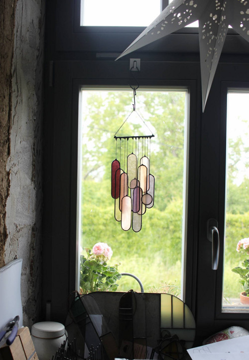 Ooovals ROSE - designová vitráž — foto 4