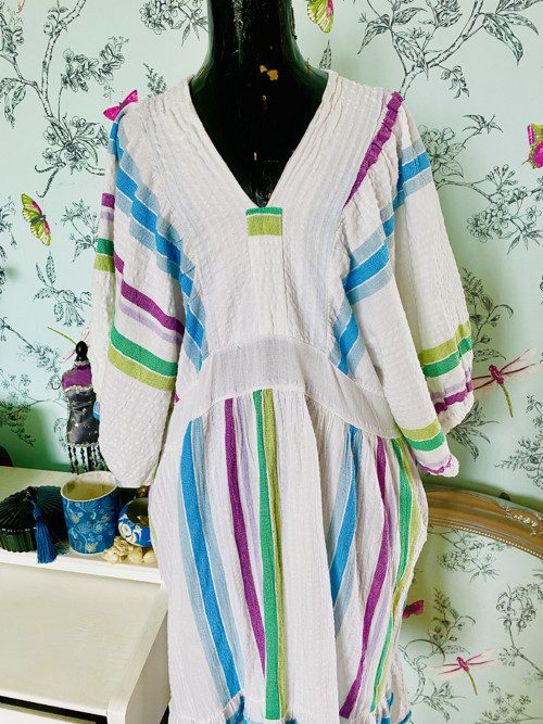 Šaty boho mušelínové — foto 4