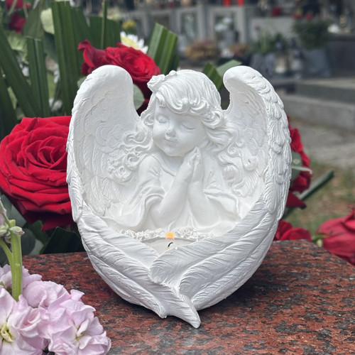 Svícen anděl venkovní — foto 2