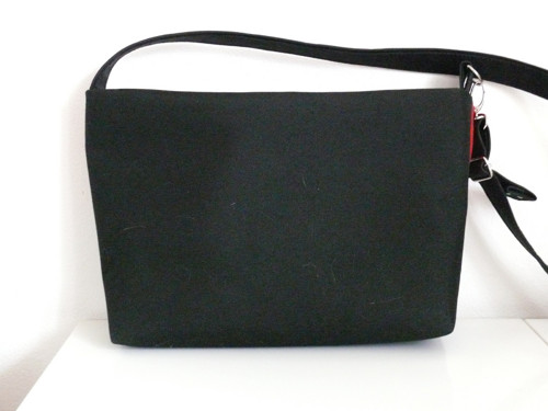 Červeno-černá kabelka/crossbody — foto 5