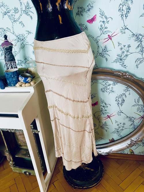Sukně luxusní hedvábná — foto 3