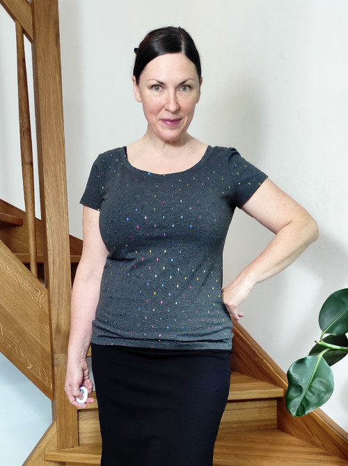 Tričko Simple - Duha - S, M, L, XL — foto 2