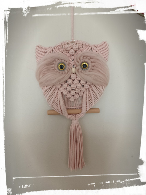 Macramé sova — foto 2
