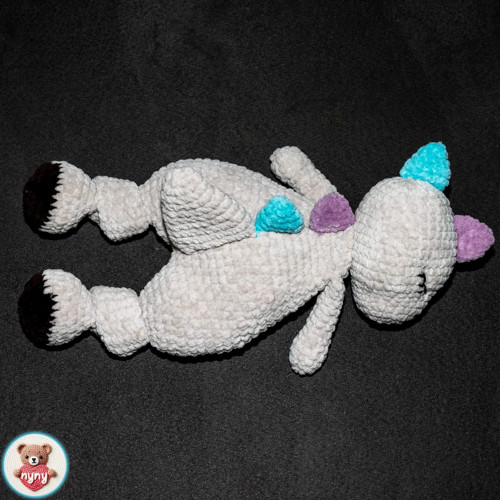 Háčkovaný dinosaur - hajánek — foto 3