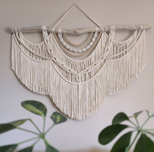 Nástěnné macramé xxl — foto 2