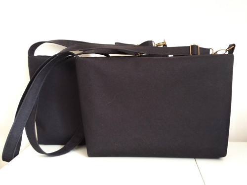 Hnědo-černá kabelka/crossbody — foto 5
