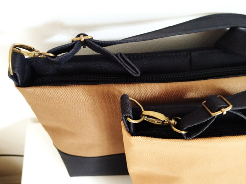 Hnědo-černá kabelka/crossbody — foto 4