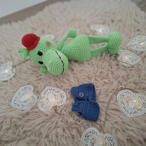 Háčkovaný krokodýl Ludva — foto 6