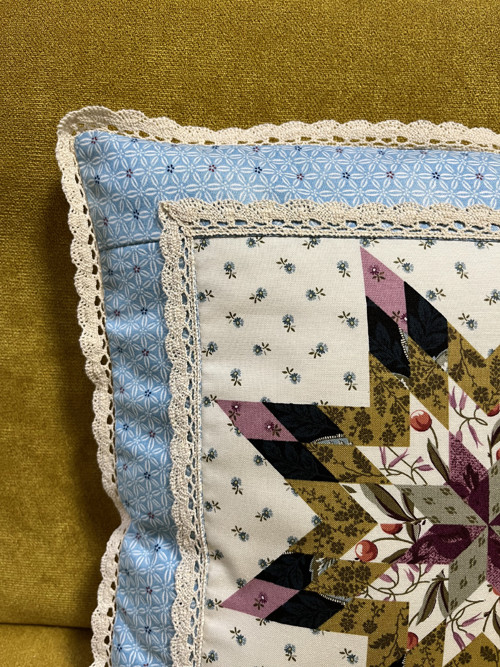Potah na polštářek - patchwork — foto 2