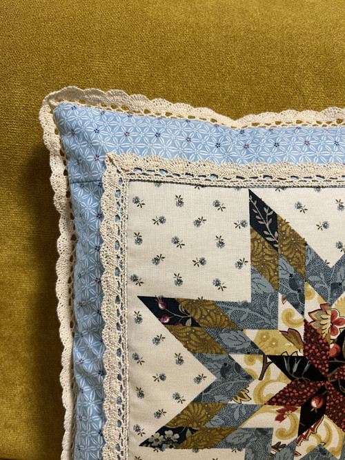 Potah na polštářek - patchwork — foto 2