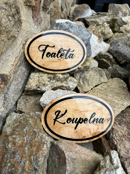 Koupelnové cedule — foto 3