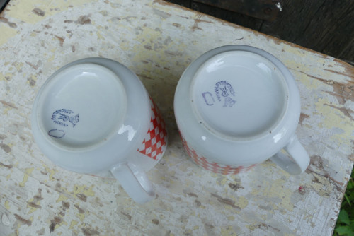 Červená...retro hrnek, Československo — foto 6
