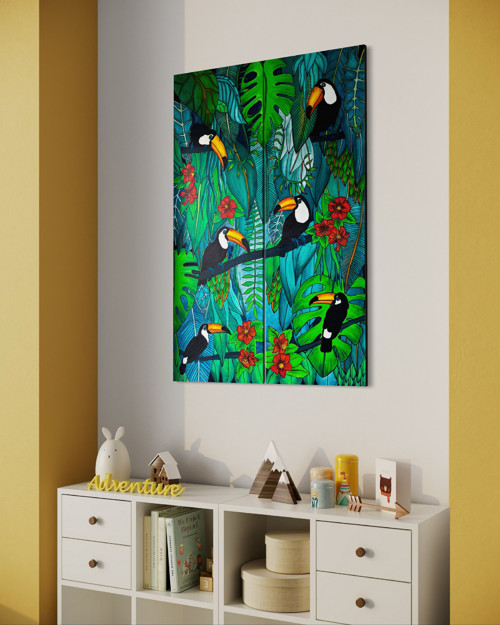TUKANI obraz 80x120 cm — foto 4