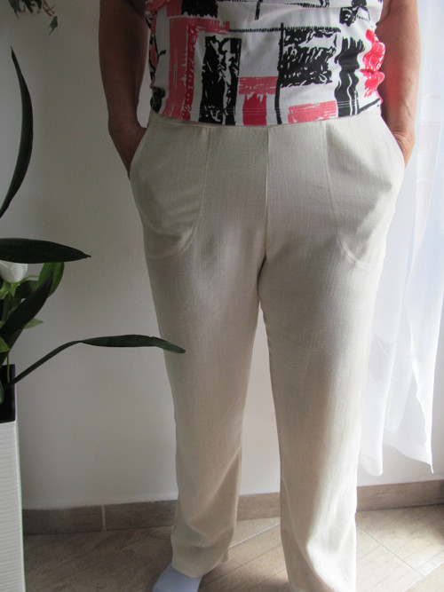 Kalhoty Len — foto 3