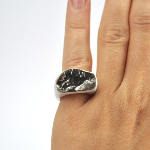 Prsten, "Mountain" platina — foto 2
