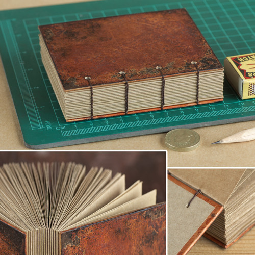 #29 Rusty - OOAK - Mixed Media Journal (maličký) — foto 4