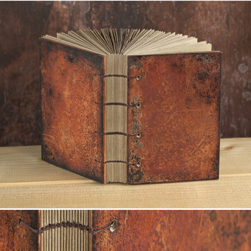 #29 Rusty - OOAK - Mixed Media Journal (maličký) — foto 2