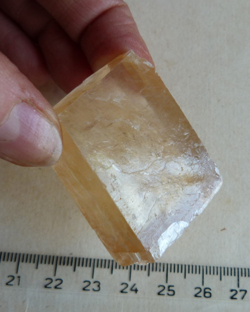 Kalcit krystal surový - 4 cm — foto 4