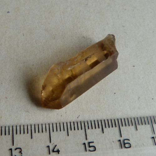 Citrín krystal - 3,1 cm - Extra — foto 4