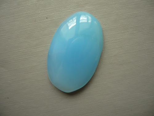 Kabošon - chalcedon aqua 33 mm, č.7f — foto 2