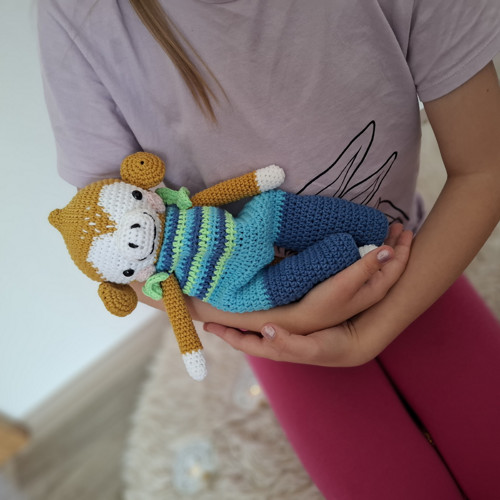 Háčkovaná opička Vladěnka — foto 6