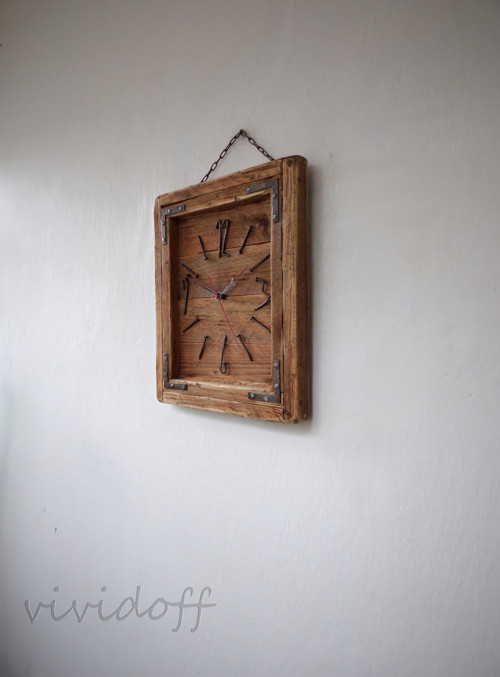 Hodiny nástenné rustic A — foto 6