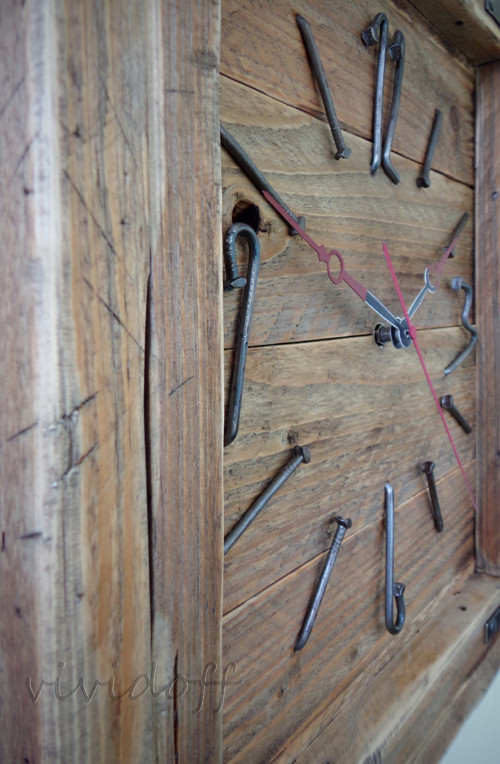 Hodiny nástenné rustic A — foto 4