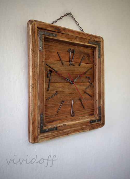 Hodiny nástenné rustic A — foto 2