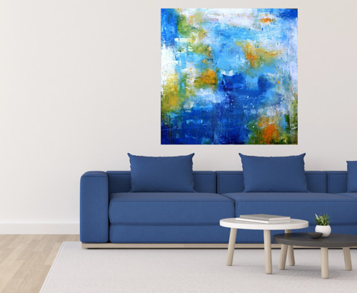 Vyjasněný den........90x90cm — foto 4