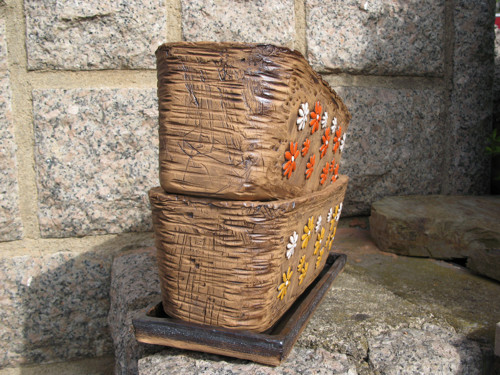 Truhlík- kytičky 35 cm — foto 5