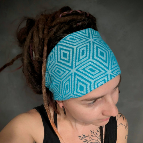 Šátková čelenka Cube — foto 3