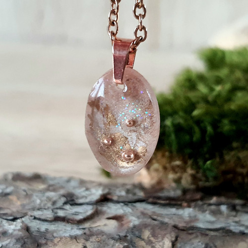 Náhrdelník "Dekor rose gold" — foto 5
