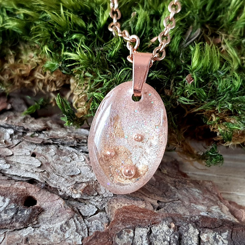 Náhrdelník "Dekor rose gold" — foto 2