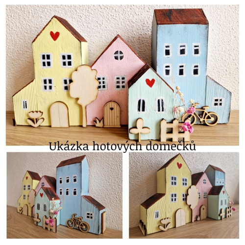 Sada na výrobu domečků s doplňky — foto 2