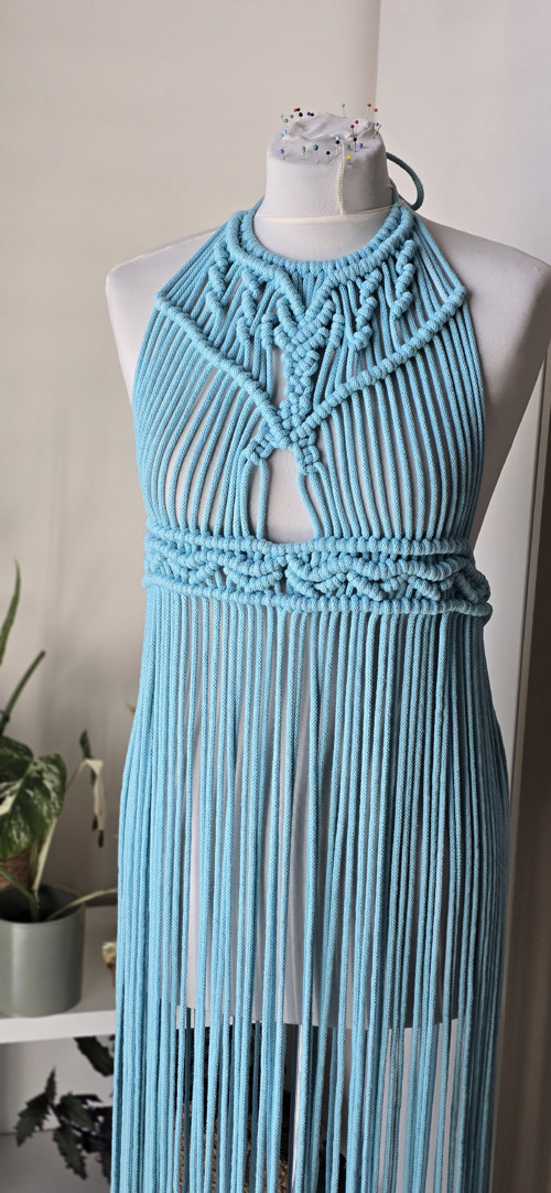 Macrame šaty "Letní sen" — foto 4