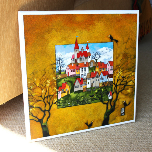 Ranní koncert ... 40x40cm — foto 2