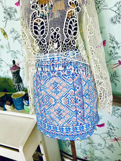 Sukně boho folklór vyšívaná — foto 2